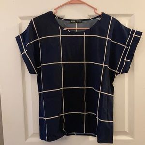 Shein Checkered Top